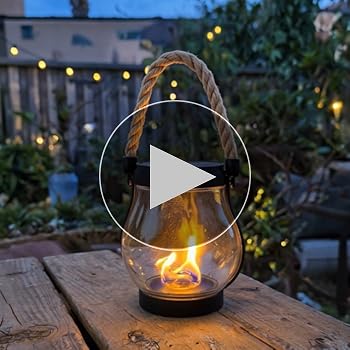 ライト・ランタン Soulabo x mana's farm AGAVE Amazon.com: Hanging Solar Lanterns, Solar Lights Outdoor