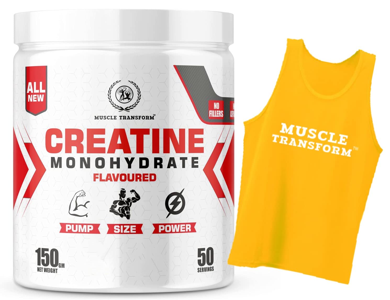 Muscle Transform NUTRACEUTICAL- CREATINE POWDER [50 Servings] Free Gym T-Shirt (B09FT1JRVK) Amazon Price History, Amazon Price Tracker