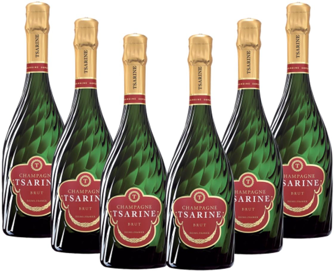 Tsarine Brut - Champagne - Lot de 6 bouteilles de 75 cl