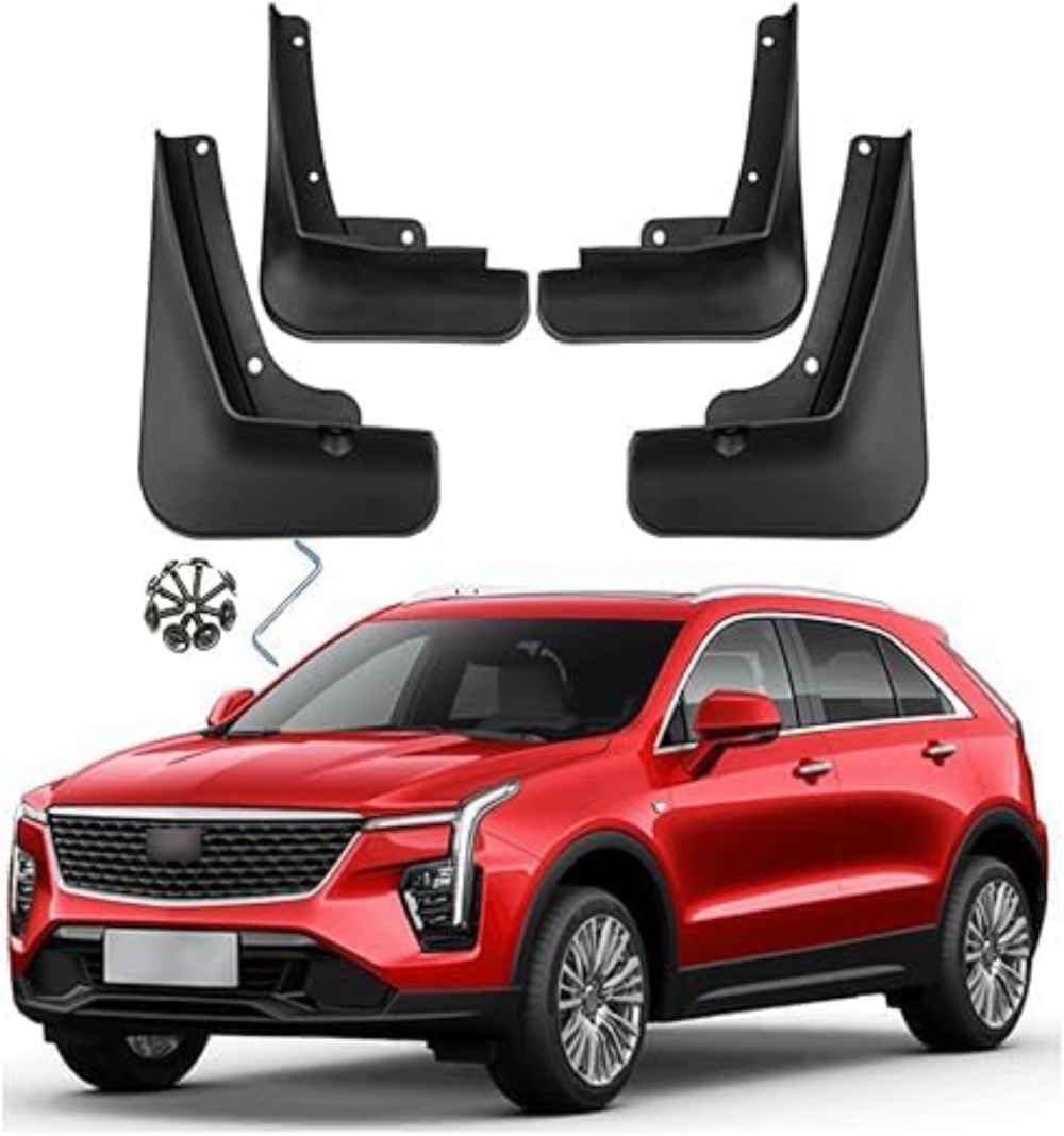 Pare-boue pour Cadillac XT4 protégeant efficacement des projections de la route - 2