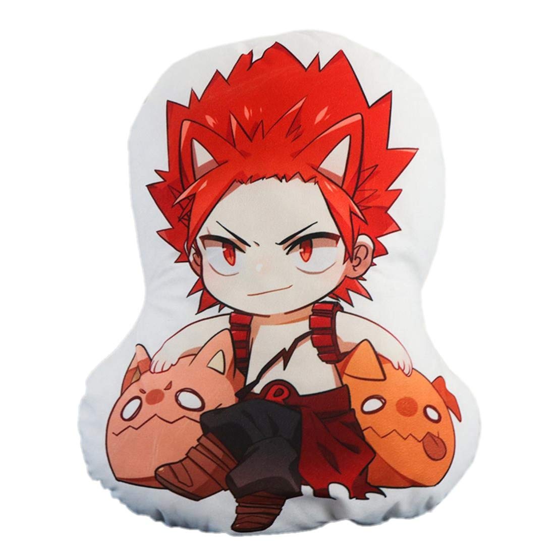 shaobeiq Boku No My Hero Academia Toy Stuffed Animal Kirishima Eijiro Plush Doll Toy Pillow Cushion