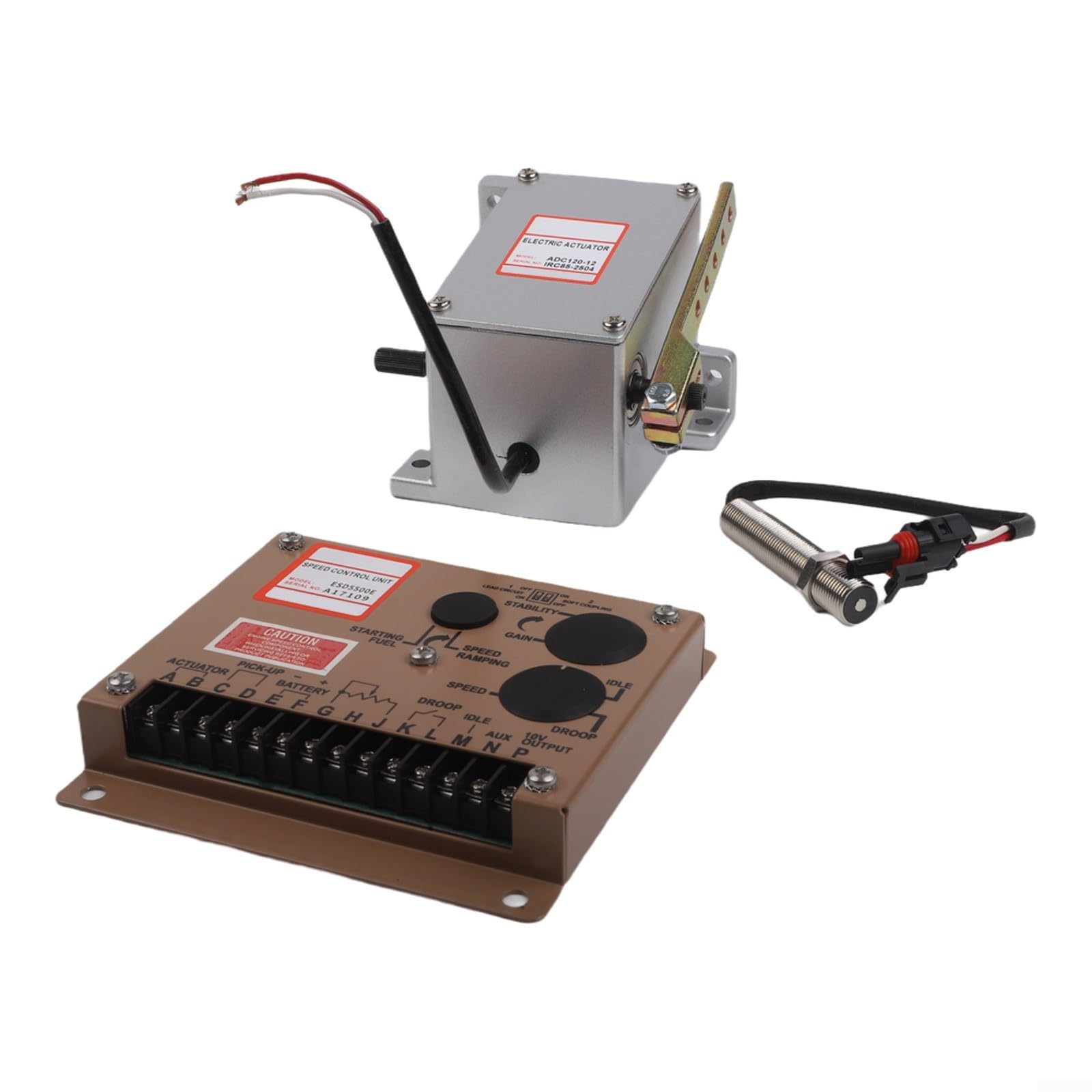 Generatore servomotore ADC120 12 V/24 V per regolatore ESD5500E + kit sensore MPU 3034572