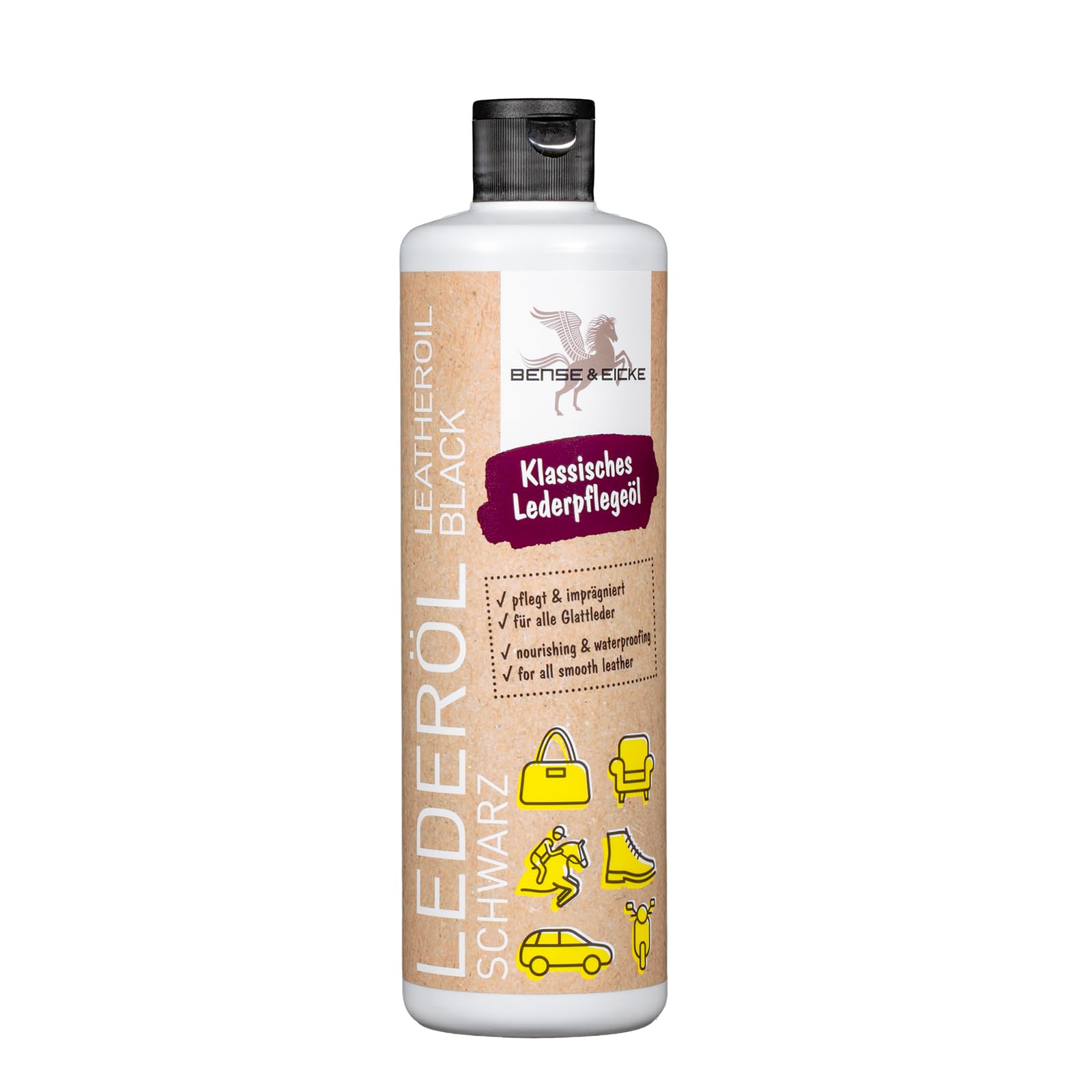 Glycerinezeep lederzeep pot van 150 ml