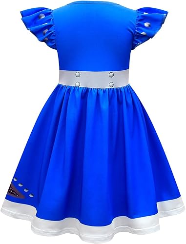 Miniatura 4 de Zombies Alien Girls Blue Dress for Girls