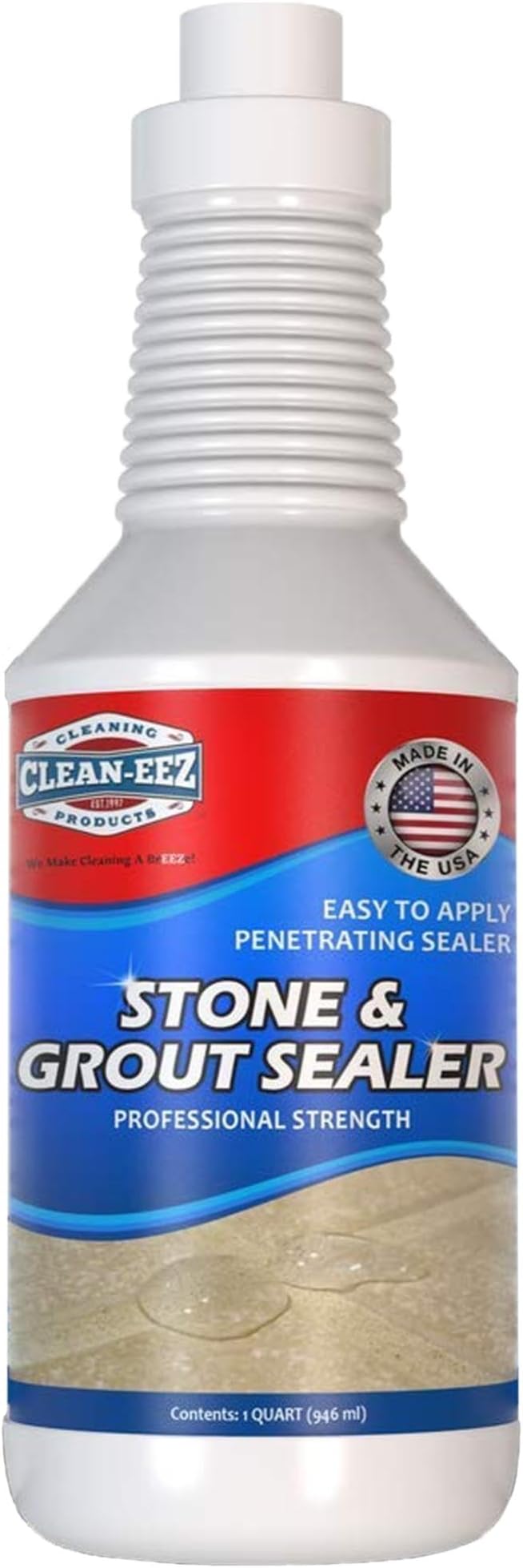 Clean-eez Cleaning Products Grout & Granite Penetrating Sealer (The Floor Guys) Clear 32oz.