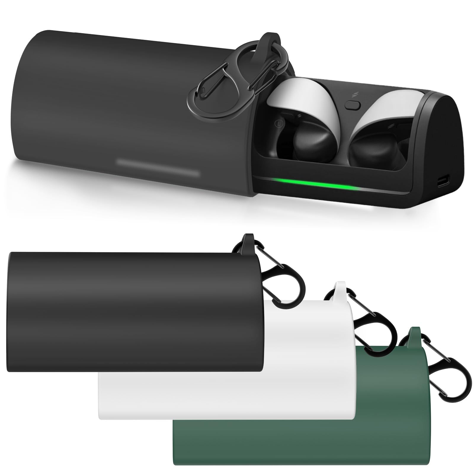 Amazon.com: MoKo Funda para auriculares inalámbricos Sony Pulse