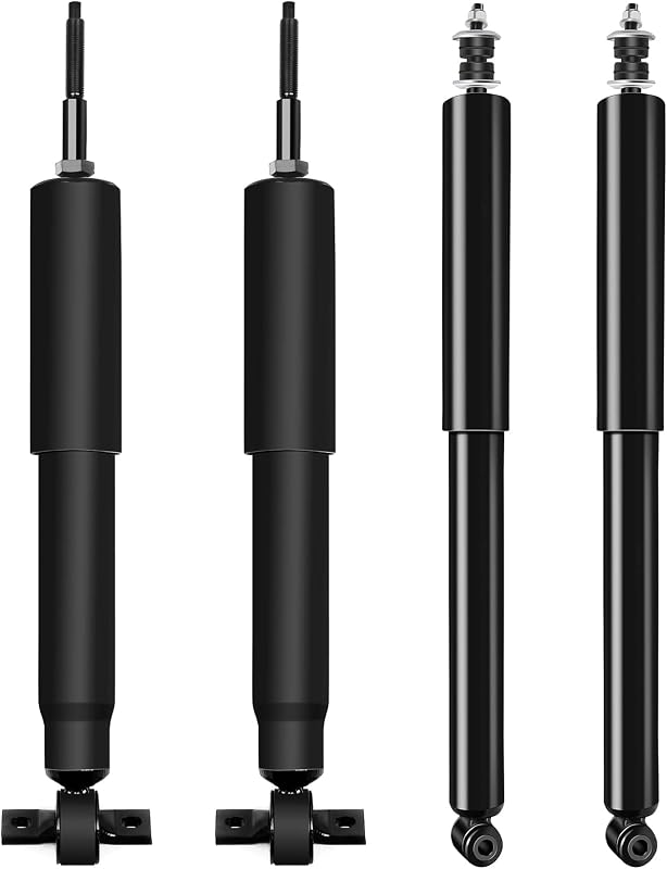 AUTOMUTO Absorber Kit 4x Front Rear Shock Absorber fits 1998-2003 for F-150 | Shock Absorbers for Ford fits 1998 1999 2000 2001 2002 2003 for F-150 Compatible 344367 344374
