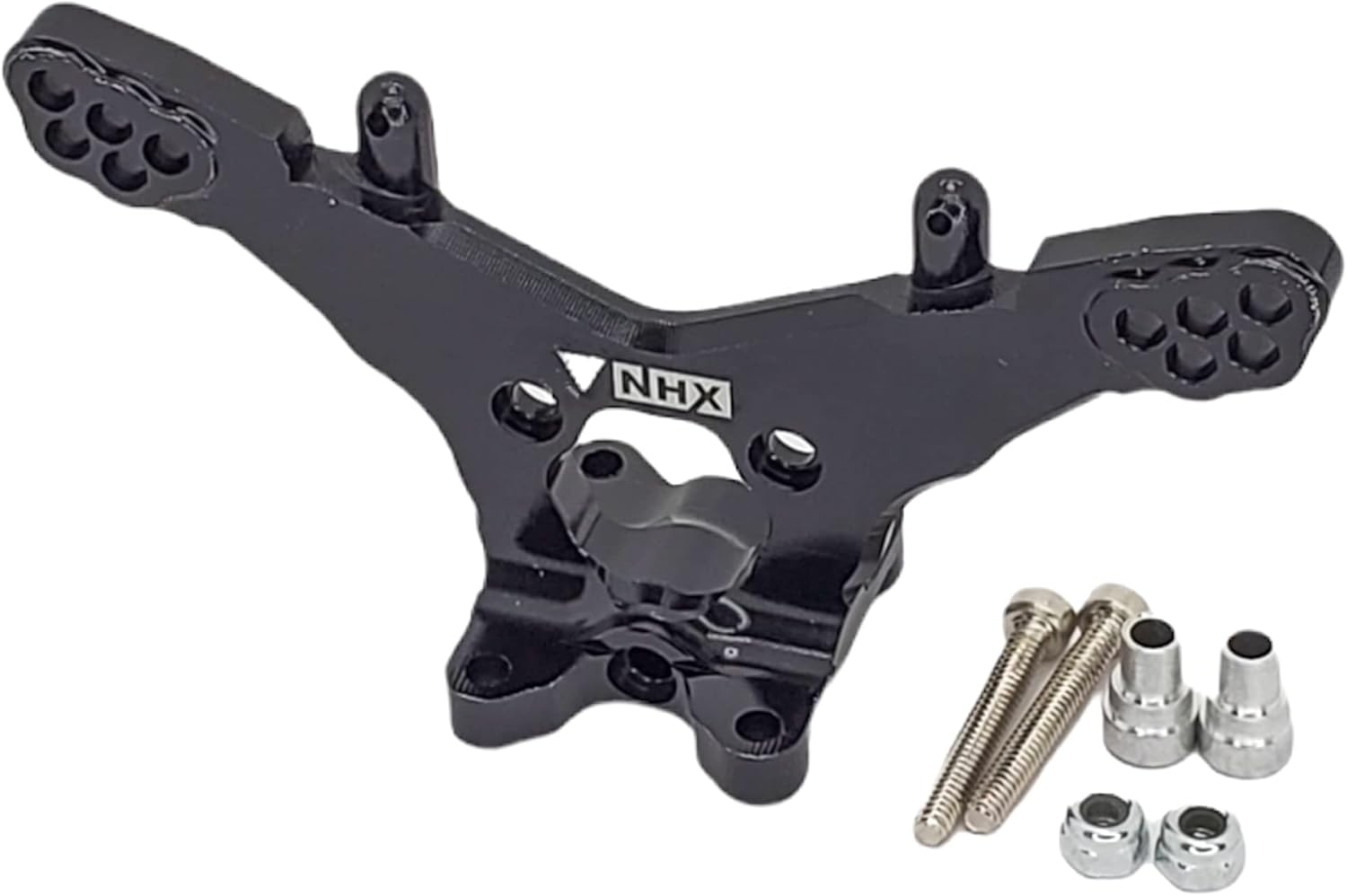 Travers Avant Aluminium Bleu NHX Pour Losi Mini T 2.0 / Mini-B - Pièce Tuning RC