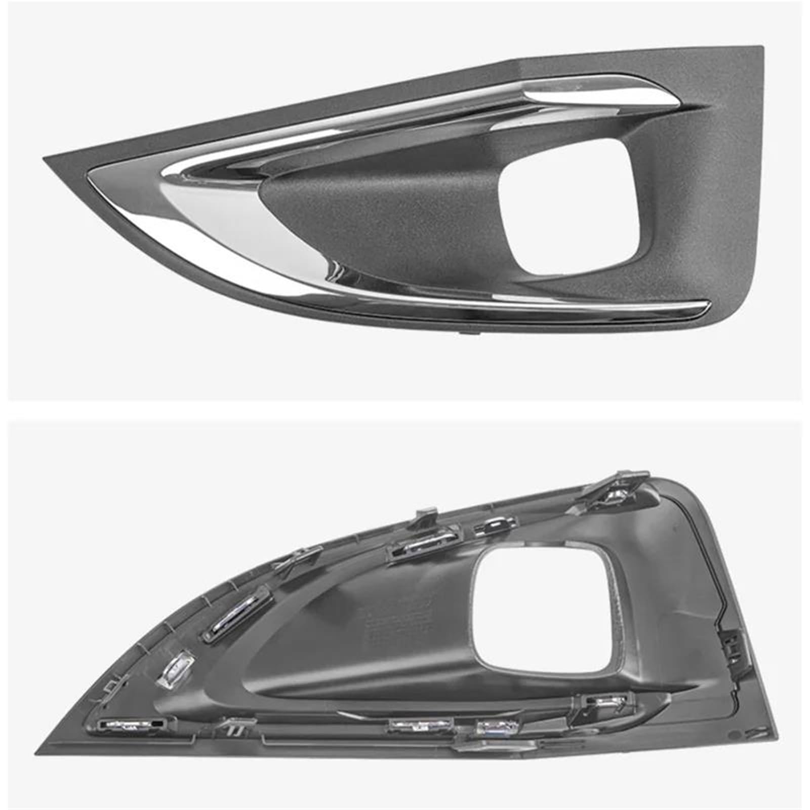 Coperchio lente Faro Per Peugeot 3008 5008 P84 2016 2017 2018 2019 Paraurti anteriore Copertura fendinebbia Coperchio alloggiamento Cornice rivestimento Cofano(Right side)