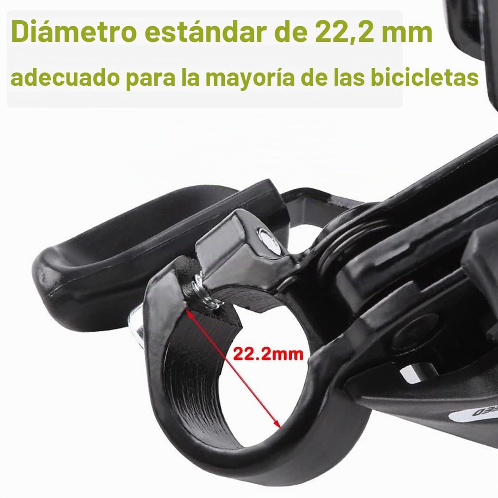 CYSKY Cambio de Bicicleta 3x7/3x8 Velocidad Cambios Frenos Combo, Kits de Palanca de Freno Izquierda Derecha con Indicador de Marcha y Cables de Freno para Bici Montaña, Carretera (3 x 7 Velocidad)