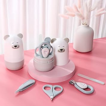 Baby Nail Clippers Set for Newborn Infant Nail Kit for New Parents Gift