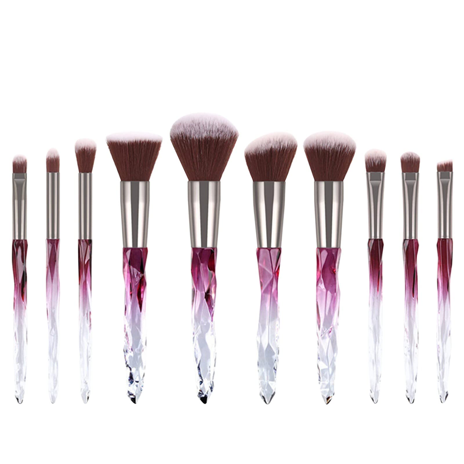 Make-up-Pinsel, hochwertige synthetische Concealer, Foundation, Puder, Lidschatten, Make-up-Pinsel, Scrunch-It-Pinsel(Purple-One Size)