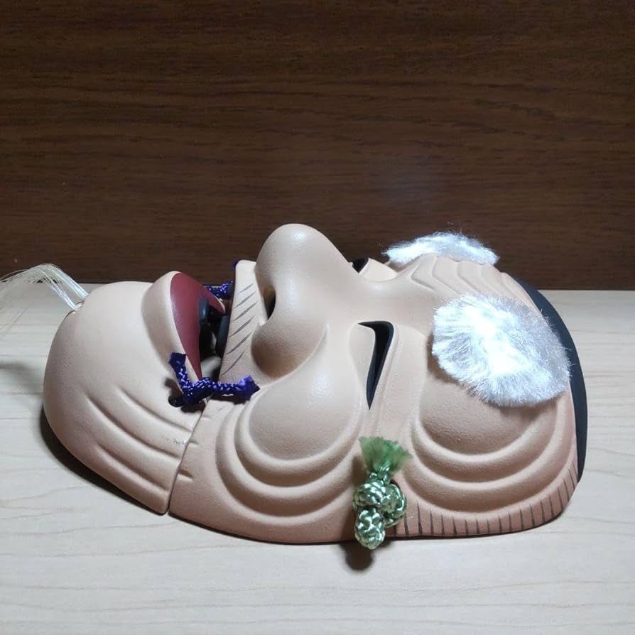 静岳　能面 岳仙の能面