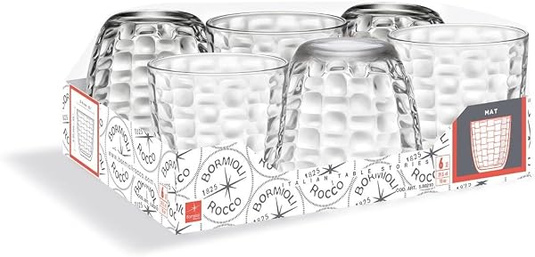 Bormioli Rocco Lot 6 Verres à Eau, Transparent, 29,5 Cl - 4