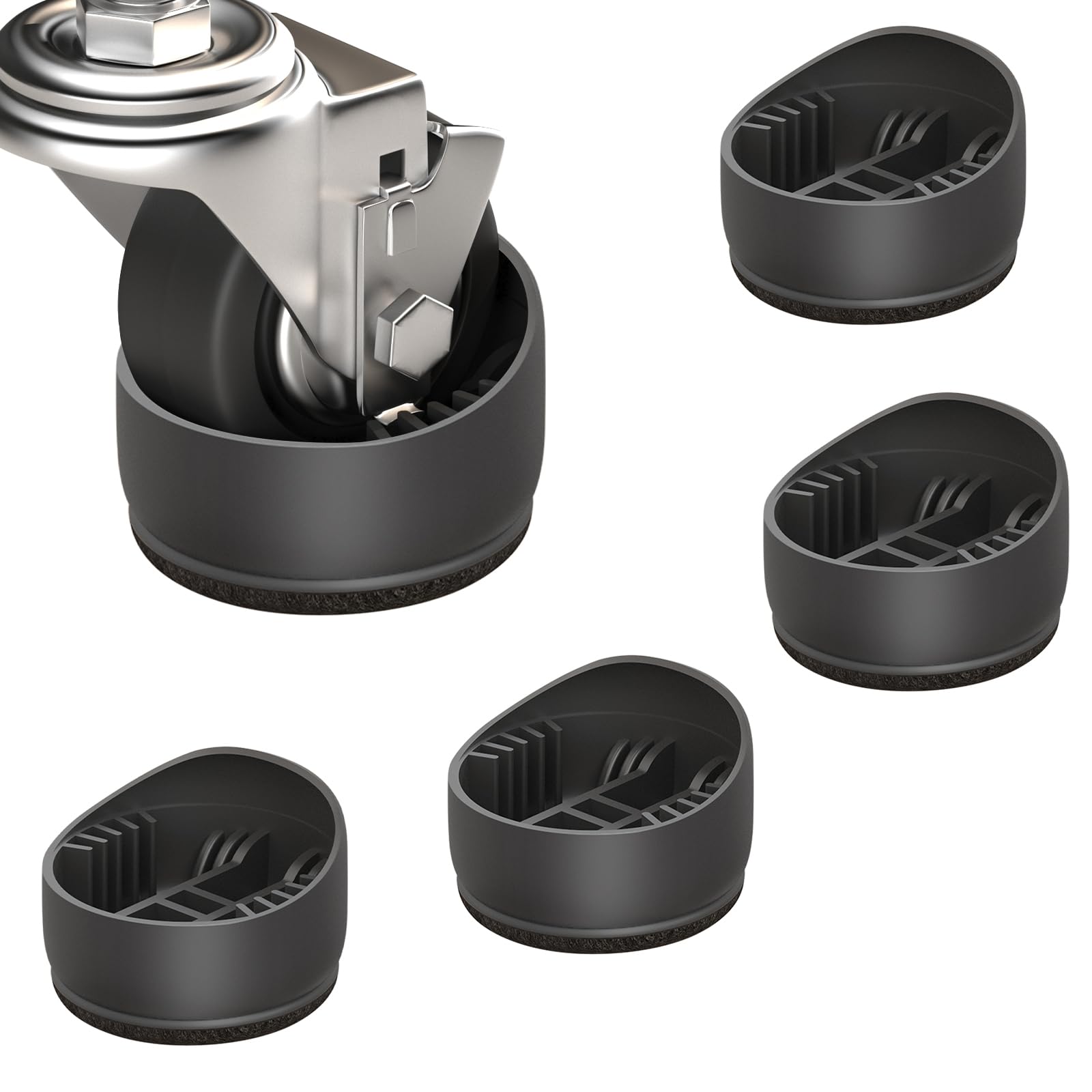 Evita que tus muebles se muevan con estos tapones de silicona de 2.5 pulgadas