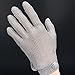Anself Stainless Steel Mesh Gloves, Cut Resistant Gloves for Kitchen Butcher Working Safety