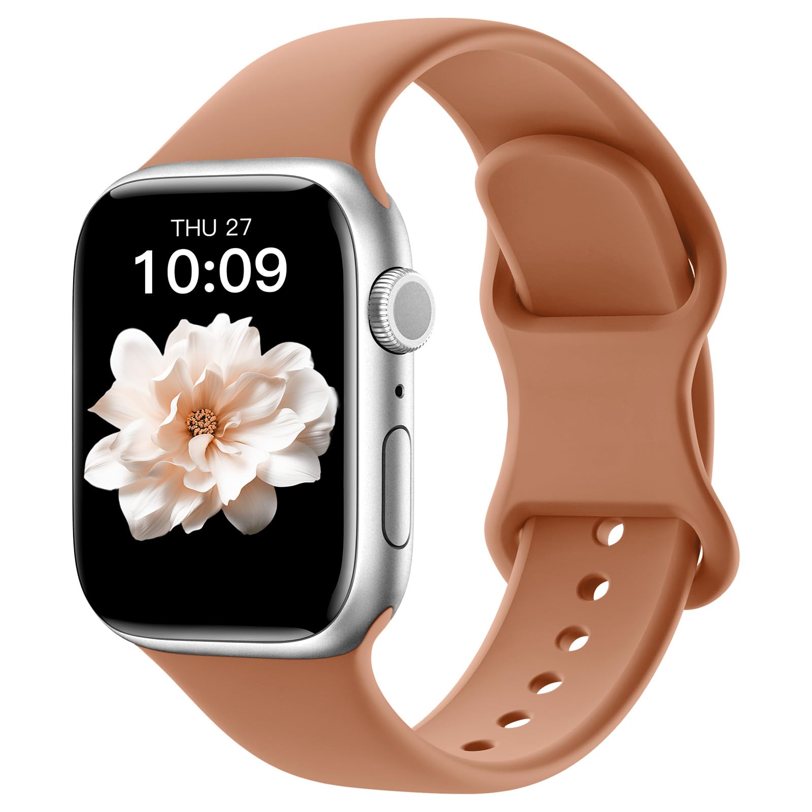 Sunnywoo Patenting Sport Bands Compatible with Apple Watch Bands for Women Men 40mm 41mm 42mm 38mm, 44mm 45mm 46mm 49mm, S...