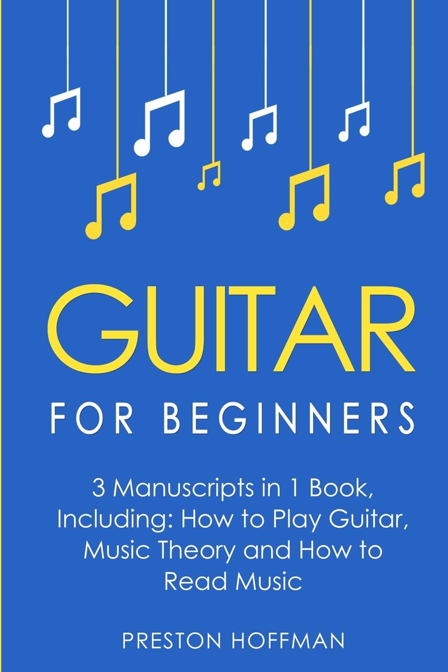 Guitare pour débutant : pack de 3 livres de leçons et solfège