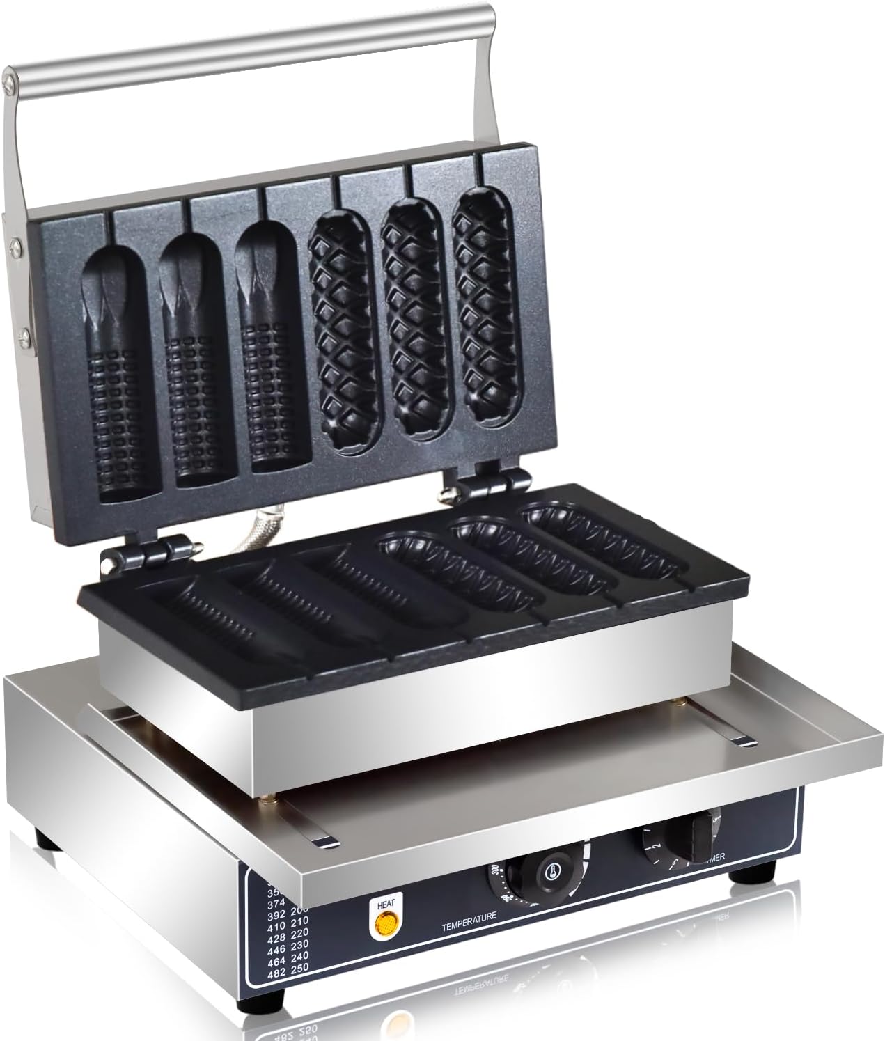 Commercial-grade Waffle Stick Iron