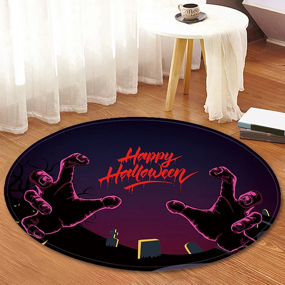 Tapis de bienvenue Halloween PAORMAT antidérapant et absorbant pour l'entrée