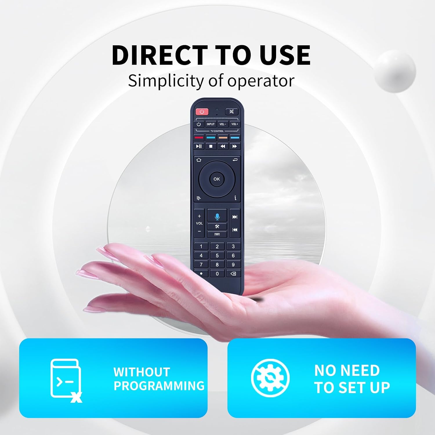 RC-200 Voice Remote for SuperBox S4 S5 S6Max/S5 Pro/Elite Ultra/Elite Pro+ image 5