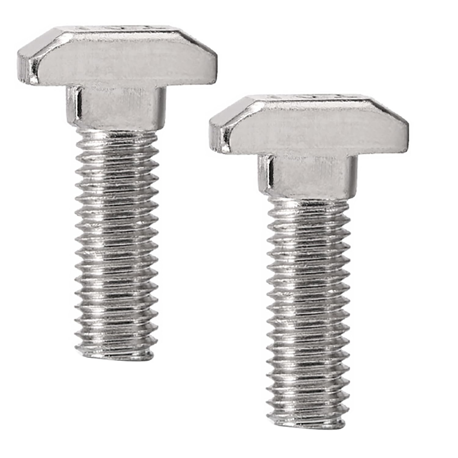 20PCS M6x20mm T Slot Insert Bolts Hex Flange Nut Kit Hammer Head Sliding Stud Standard 30 Series Aluminium Profiles for Aluminium Alloy Frame Assembly Clamping Lock