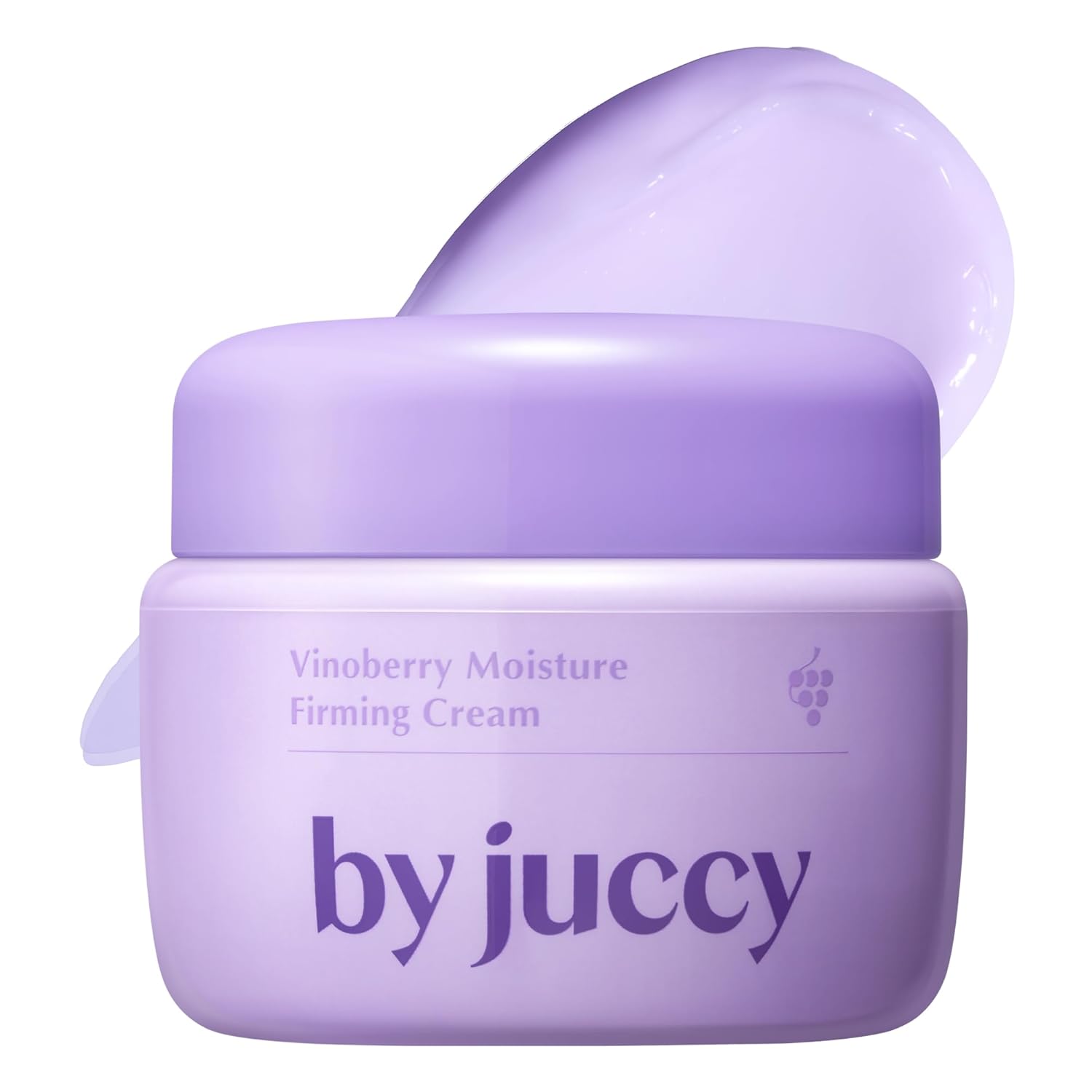 Vinoberry Moisture Firming CreamㅣWrinkles, Elasticity, FirmnessㅣHyaluronic Acid, Viniferatorl, SqualaneㅣRefined Skin Texture, Plump Skin | Korean Skincare Moisturizer | By Juicy |1.85 fl.oz
