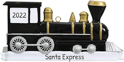 Cn Christmas Train Schedule 2022 Personalized Locomotive Christmas Tree Ornament 2021 - Traditional Black  Train Express Santa Fe Car Steam Wreath Classic Story Claus Track Toy  Grand-Kid Child Love Baby's First - Free Customization : Amazon.co.uk: Toys