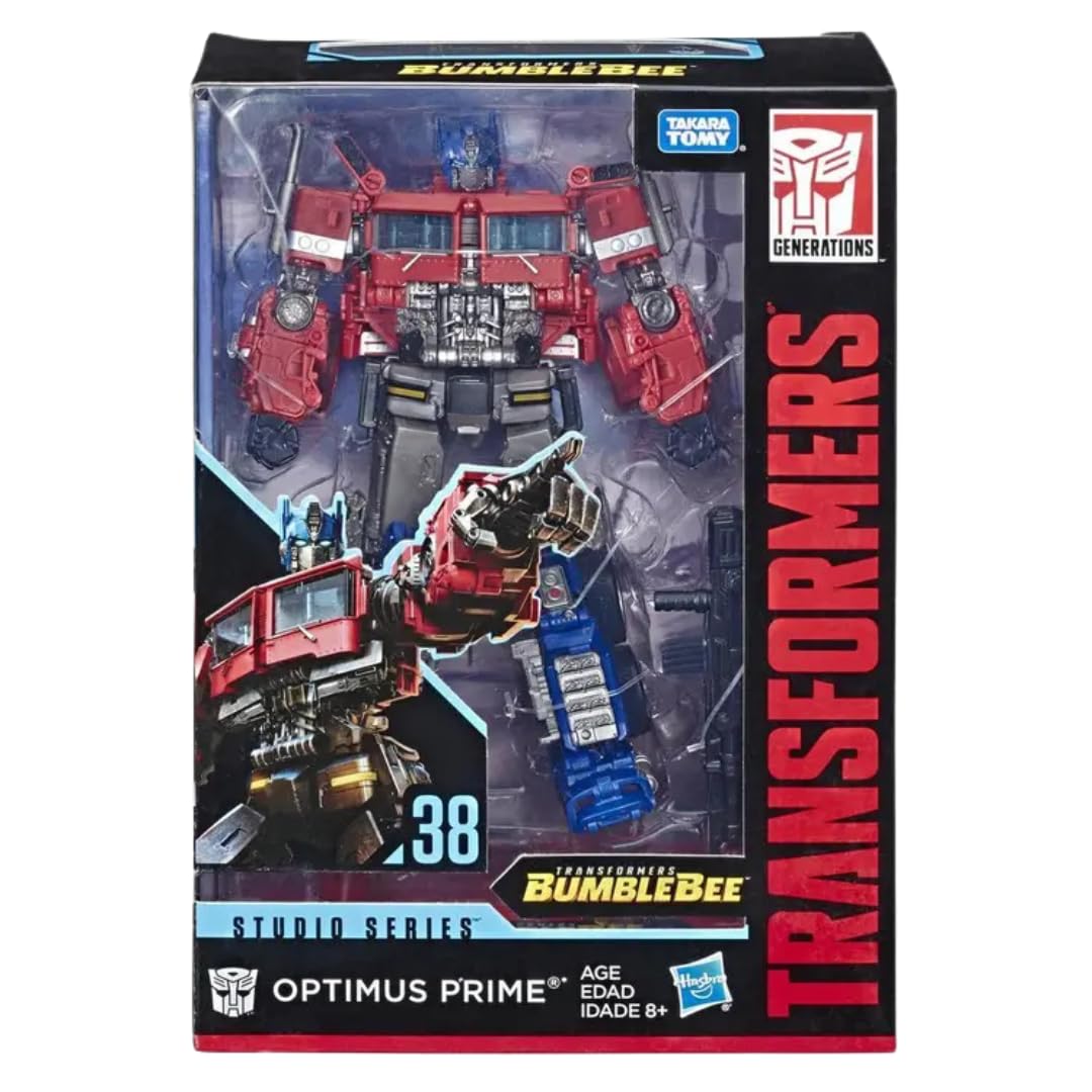 Transformers Studio Series Voyager Class 38 Optimus Prime Action Figure 7 Inch Collectible Toy Transformers Bumblebee