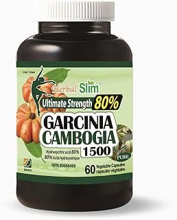 Herbal Slim - Garcinia Cambogia 1500, 80% Force - 60 Vcaps