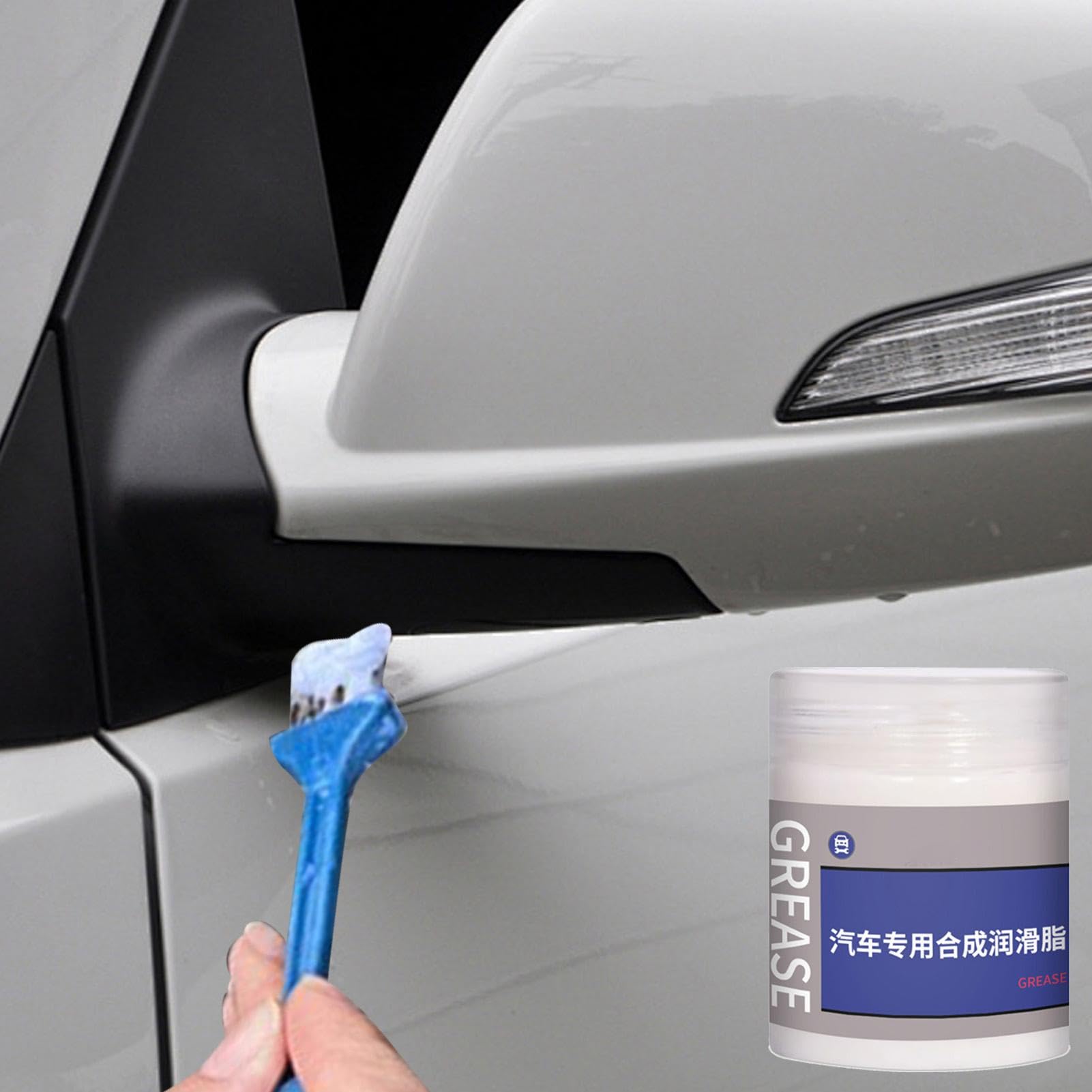 Graisse pour charnières de porte,Graisse automobile - Graisse de voiture pour porte grinçante 100 ml | Graisse de fenêtre de voiture, lubrifiant pour charnière, porte coulissante, lubrification Anti-c