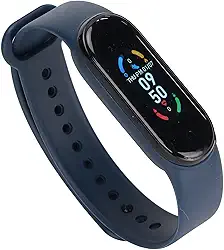 Pulseira Inteligente Com Contador de Passos, Monitor de Frequência Cardíaca, Monitor de Sono, Mensagem de Aplicativo IP67 à Prova D'água, Rastreamento de Atividades o Dia Todo,