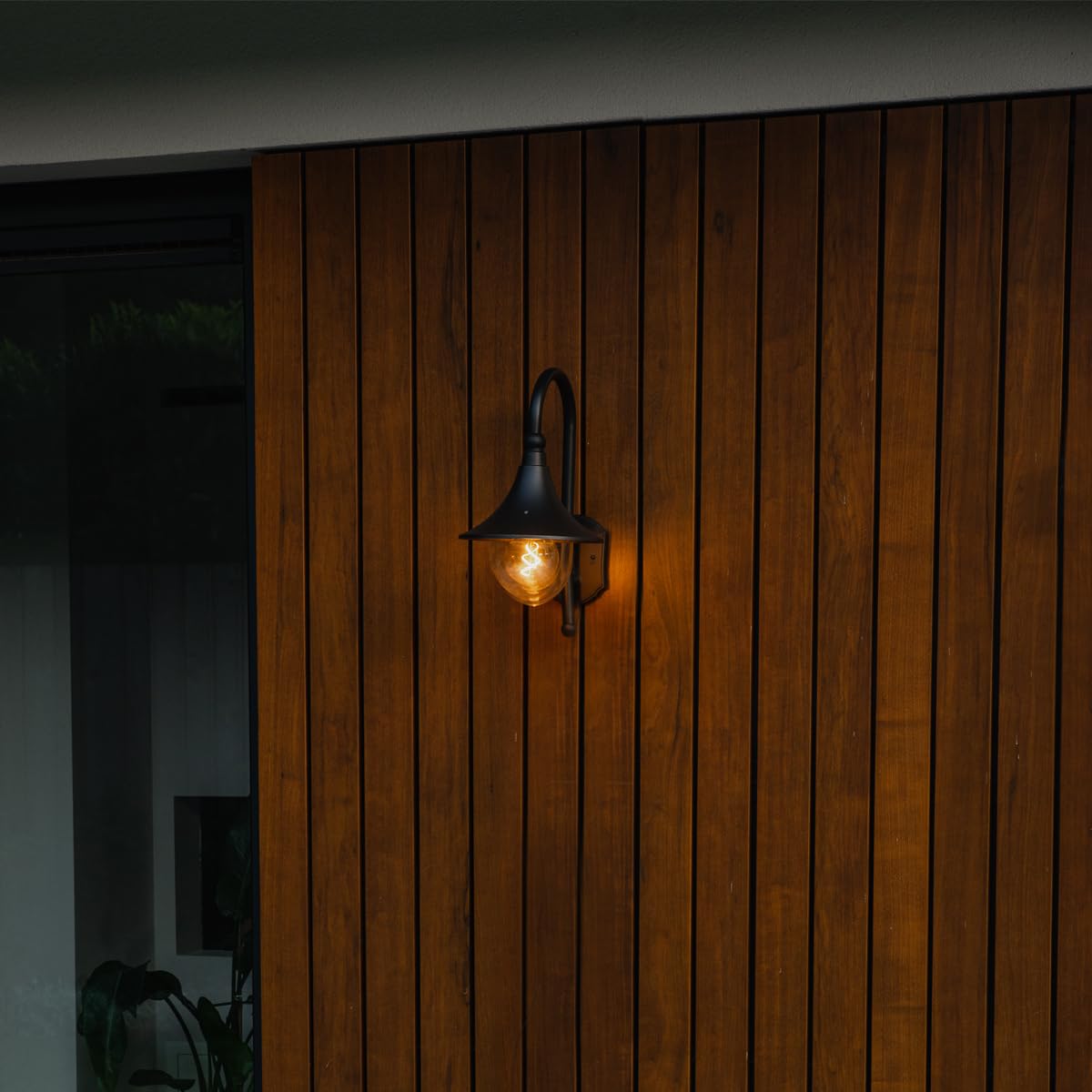 Applique Con Rilevatore Di Movimento Luce Da Esterno Parete Moderna Torcia Da Parete Giardino Telecomando Dimmerabile Led Rgb 35w 320lm Bianco Caldo Pxh 76x41 Cm 85034886