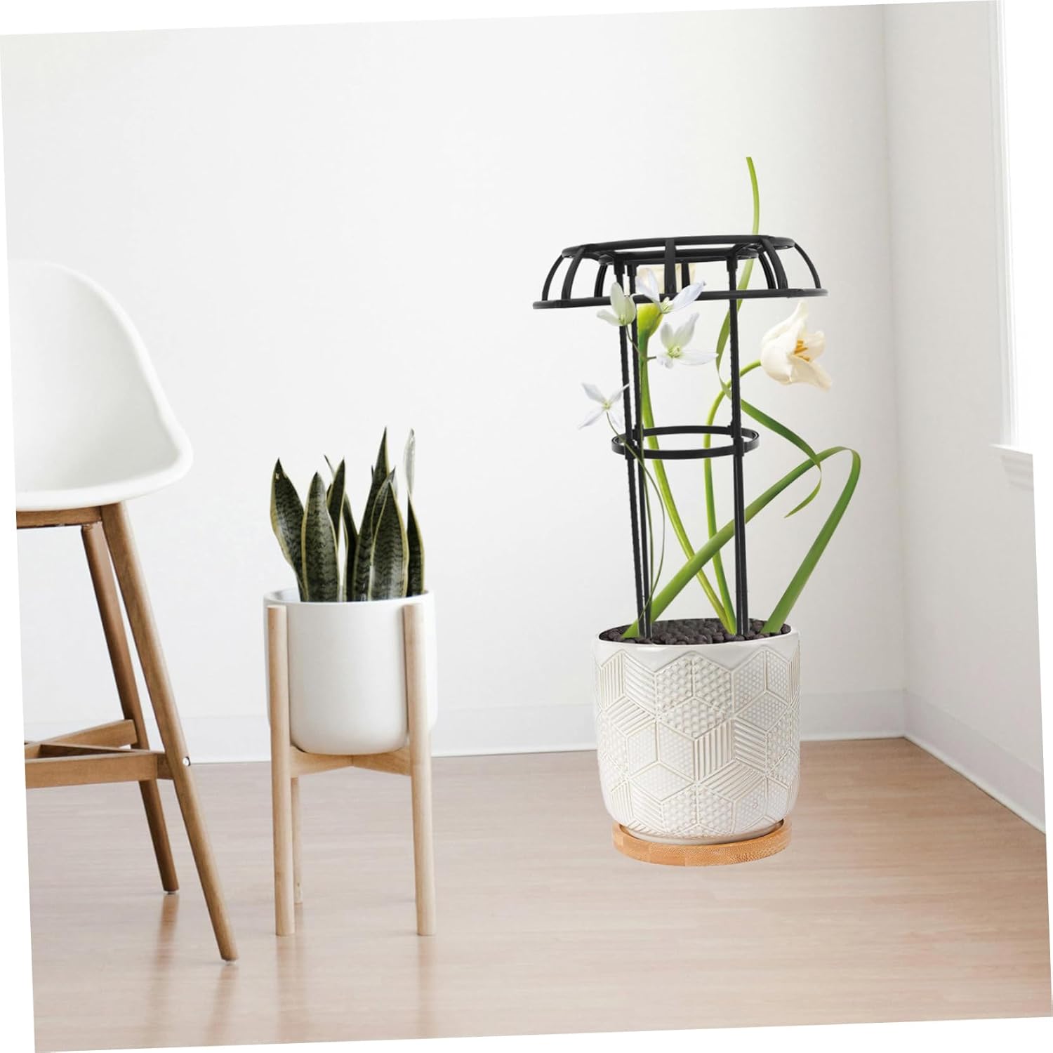 Indoor Plant Trellis Multi-use Climbing Rack Garden Trellis Netting for Vine Shaping