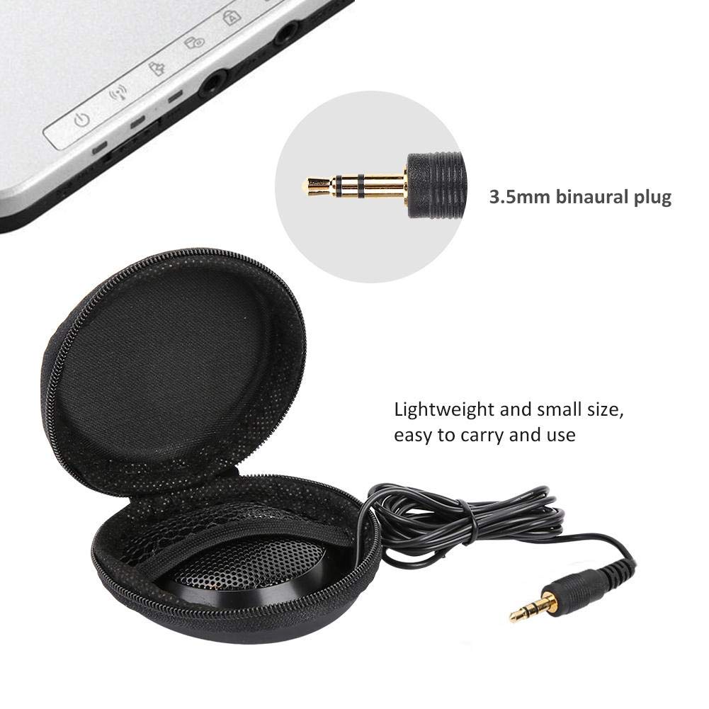 Topiky Microfono per conferenze, Microfono da tavolo portatile omnidirezionale da 3,5 mm EY-510 per videoconferenza
