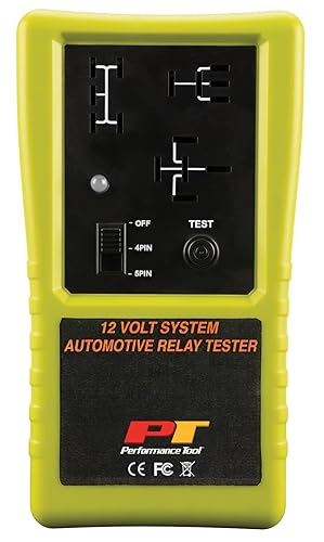 Miniatura 5 de Performance Tool Probador de relé automotriz inalámbrico compacto 3009 para relés de 12 voltios de 4 y 5 pines y más