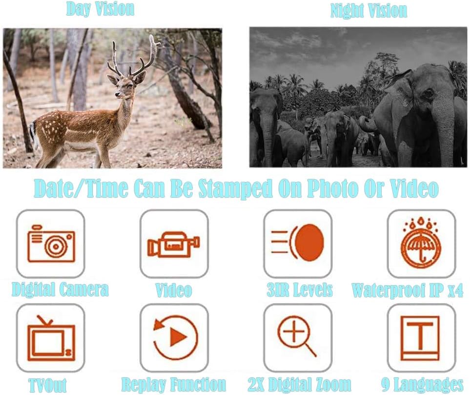 Black Friday - 70% OFF Night Vision Binoculars Digital Infrared Goggles with 32GB Memory Card- 2.31'' TFT LCD View Screen and 960P Image&Video,984ft Viewing Distance–Infrared Gear for Hunting & Surveillance