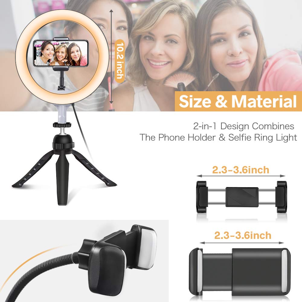 ubeesize ring light set