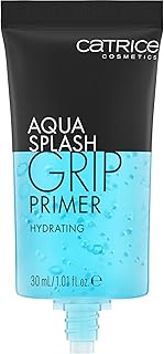 Catrice Aqua Splash Grip Primer, Blue, Moisturising, Long-Lasting, Radiant Fresh, for Dry Skin, Vegan, Oil-Free, Paraben-Free, Nanoparticle Free, Pack of 1 (30 ml)