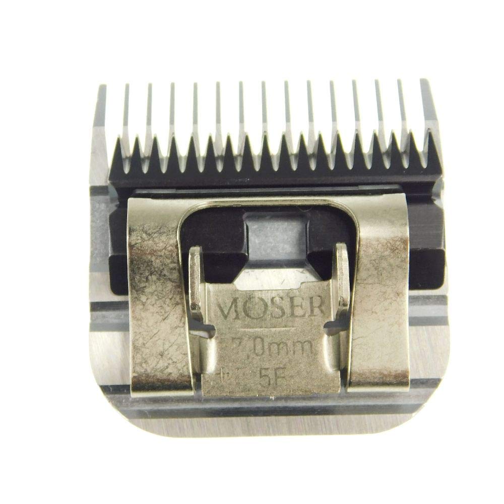 Tête de coupe « Snap on » Moser pour tondeuses (notamment Moser Max 45 et Max 50, Aesculap, Oster et Andis) Modèles voir description (1/10 - 1/20 - 1 - 2 - 2,3 - 2,5 - 3 - 5 - 7 - 9 mm). 50F 40F 30F10F 10W 9F 8.5F 7F 5F 4F.