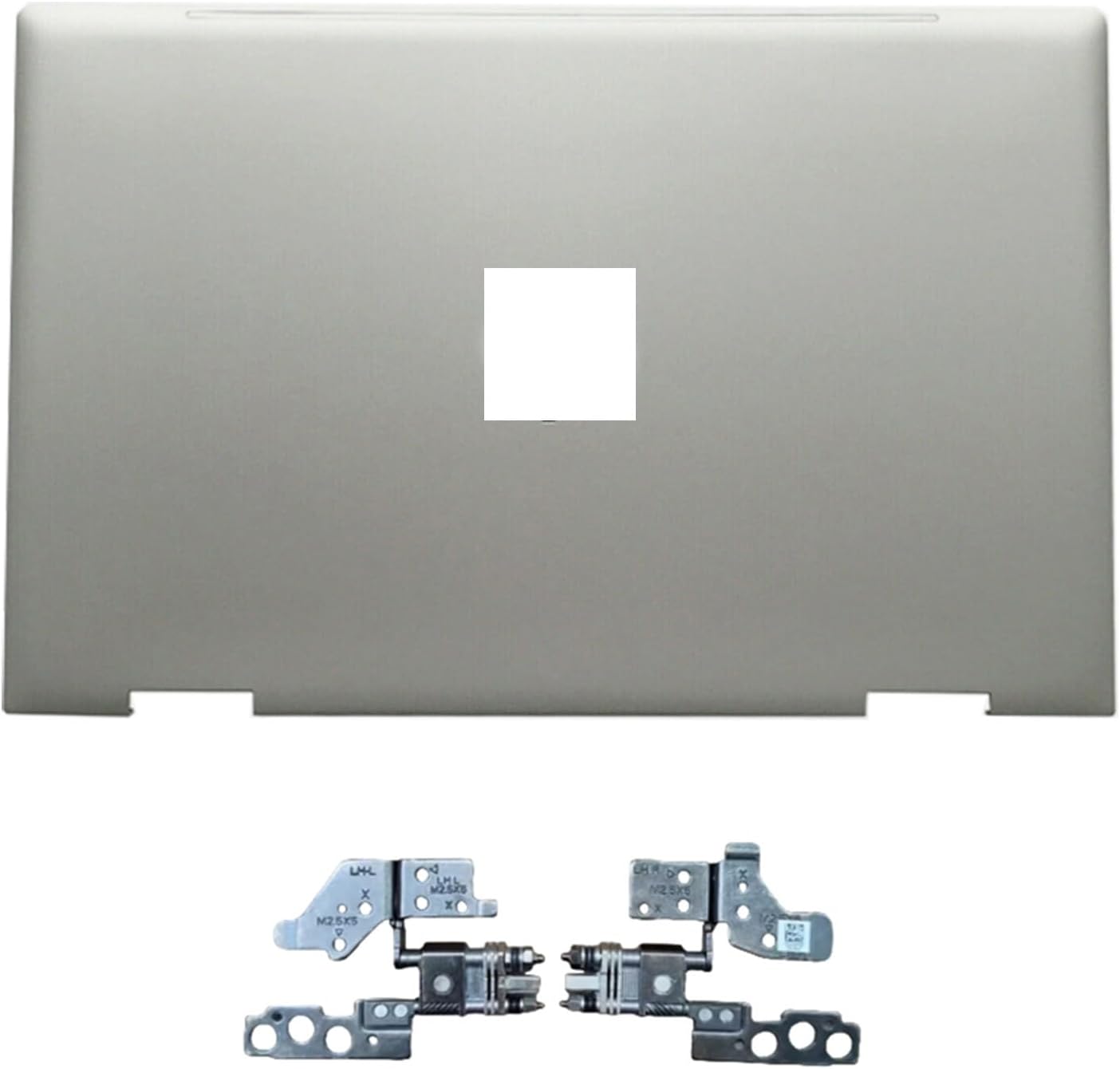 Laptop Cover Replacement Hinges Compatible with HP Envy X360 15.6in Sliver