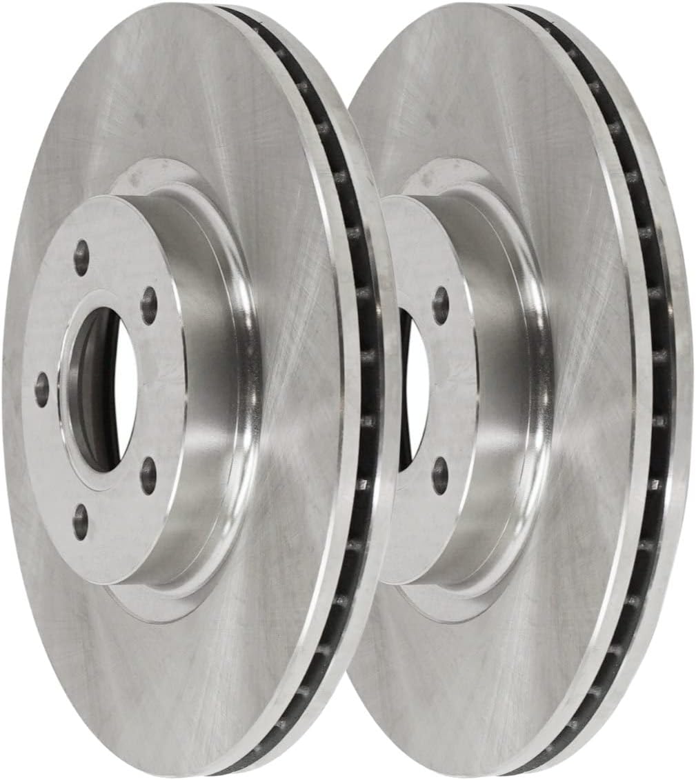 AutoShack Front Vented Brake Rotors 2-PC Set Replacement for 2012-2018 Ford Focus 2013-2018 Ford C-Max 2004-2012 Volvo S40 2012-2013 Volvo C30 10.95" (278.1 mm)