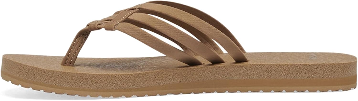 Sanuk Women's Yoga Sandy | Yoga Mat Footbed | Flip Flops for Women | Yoga Sandals For Women - Image 3