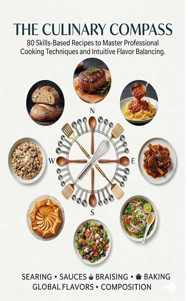 The Culinary Compass: 80 Skills-Based Recipes to Master Professional Cooking Techniques and Intuitive Flavor Balancing. (The Ultimate Cookbook Series: ... that have stood the test of time. 19)