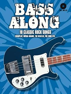 Bass along - 10 classic rock songs guitare+cd
