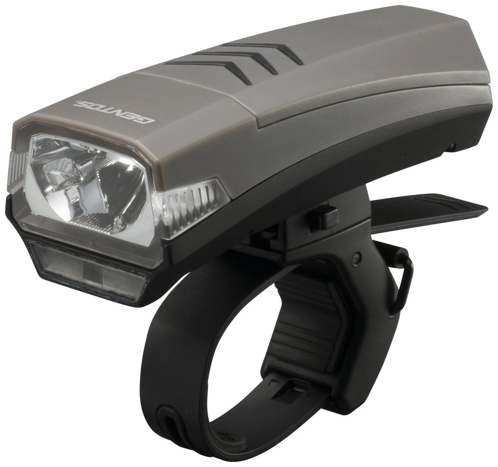 Gentos XB-555LR Bicycle Light, LED Bike Light, USB Rechargeable, 150 Lumens, Waterproof, Splashproof, Road Bike