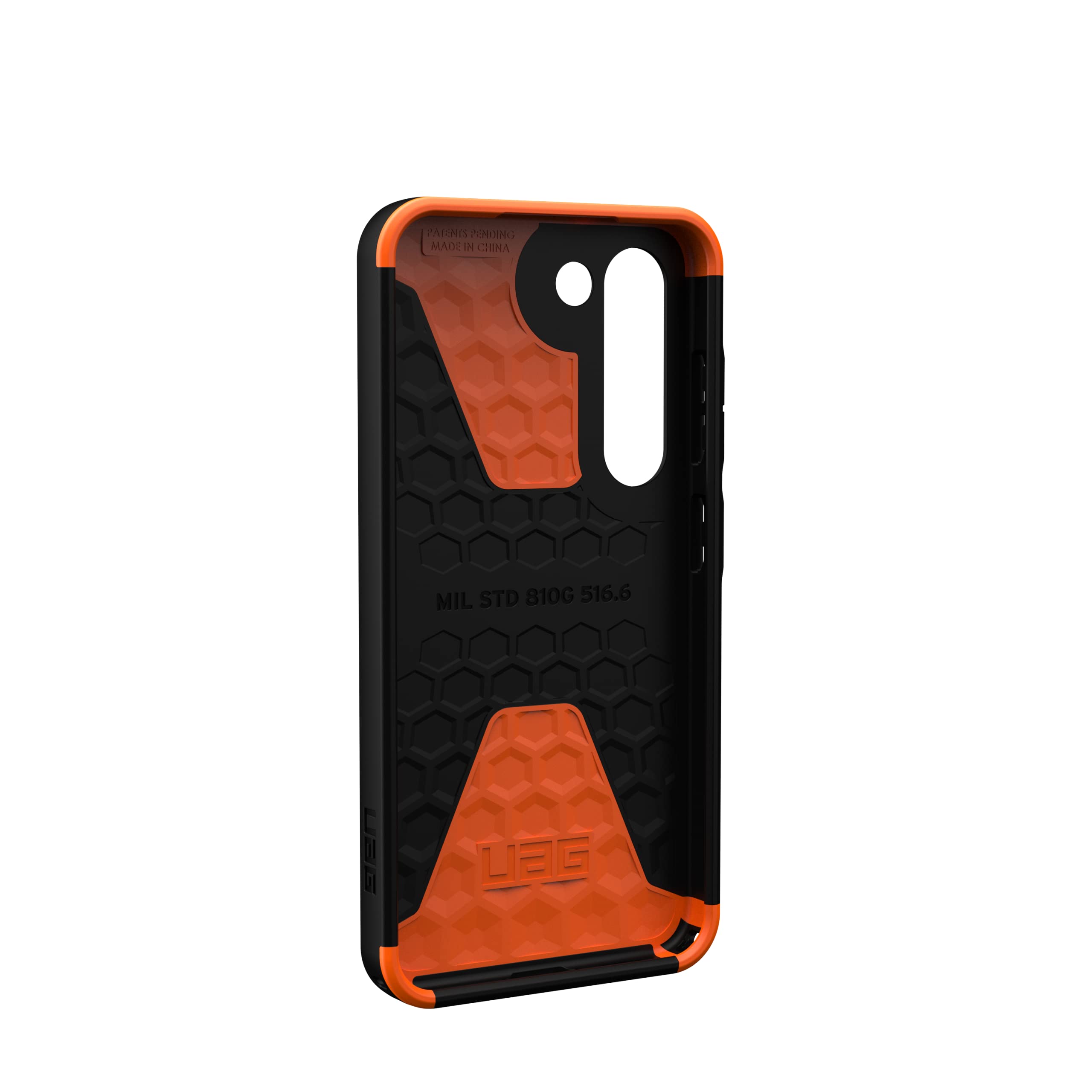 Urban Armor Gear Civilian Case Samsung Galaxy S23 Custodia protettiva [Certificato ufficialmente Designed for Samsung, Ricarica wireless compatibile, Resistente agli urti] oliva
