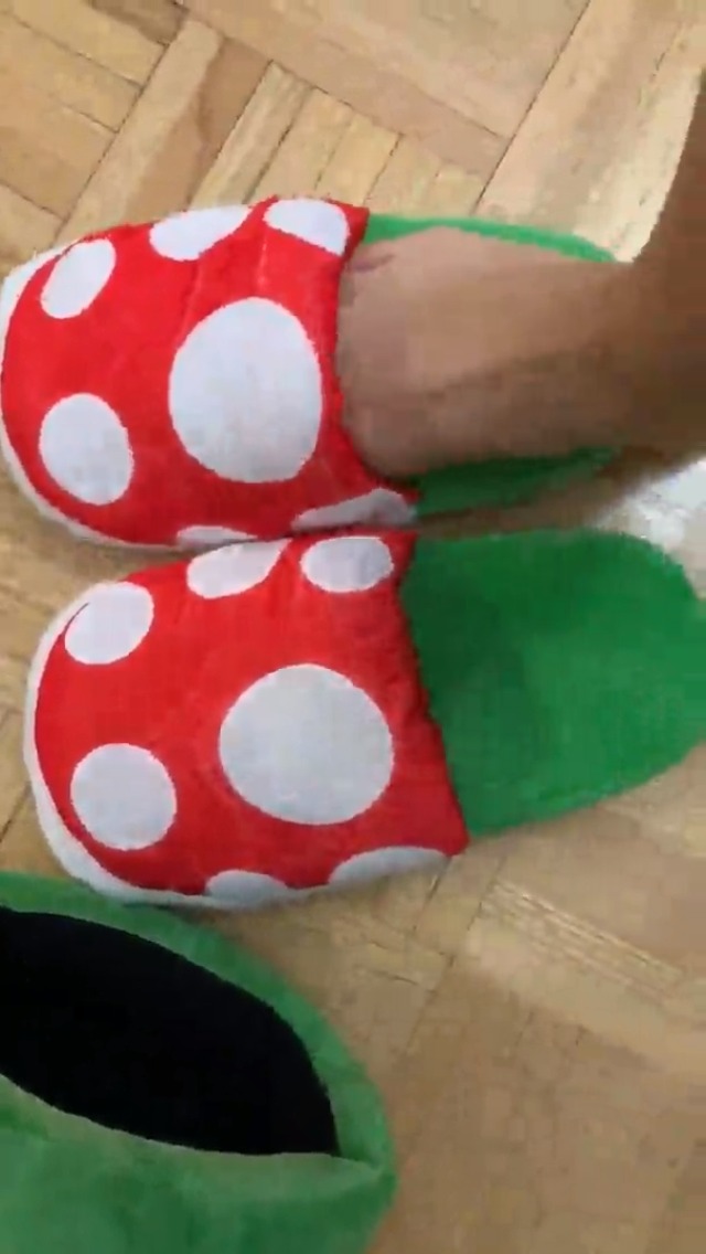 Pantofole peluche a forma di tigre da donna Hot Sand