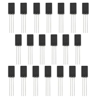 OTOTEC 10 Pairs 3Pin Silicon PNP Transistors Kit 2SB647AC 2SD667AC B647A D667A Electrical Components Transistors Replacements Black