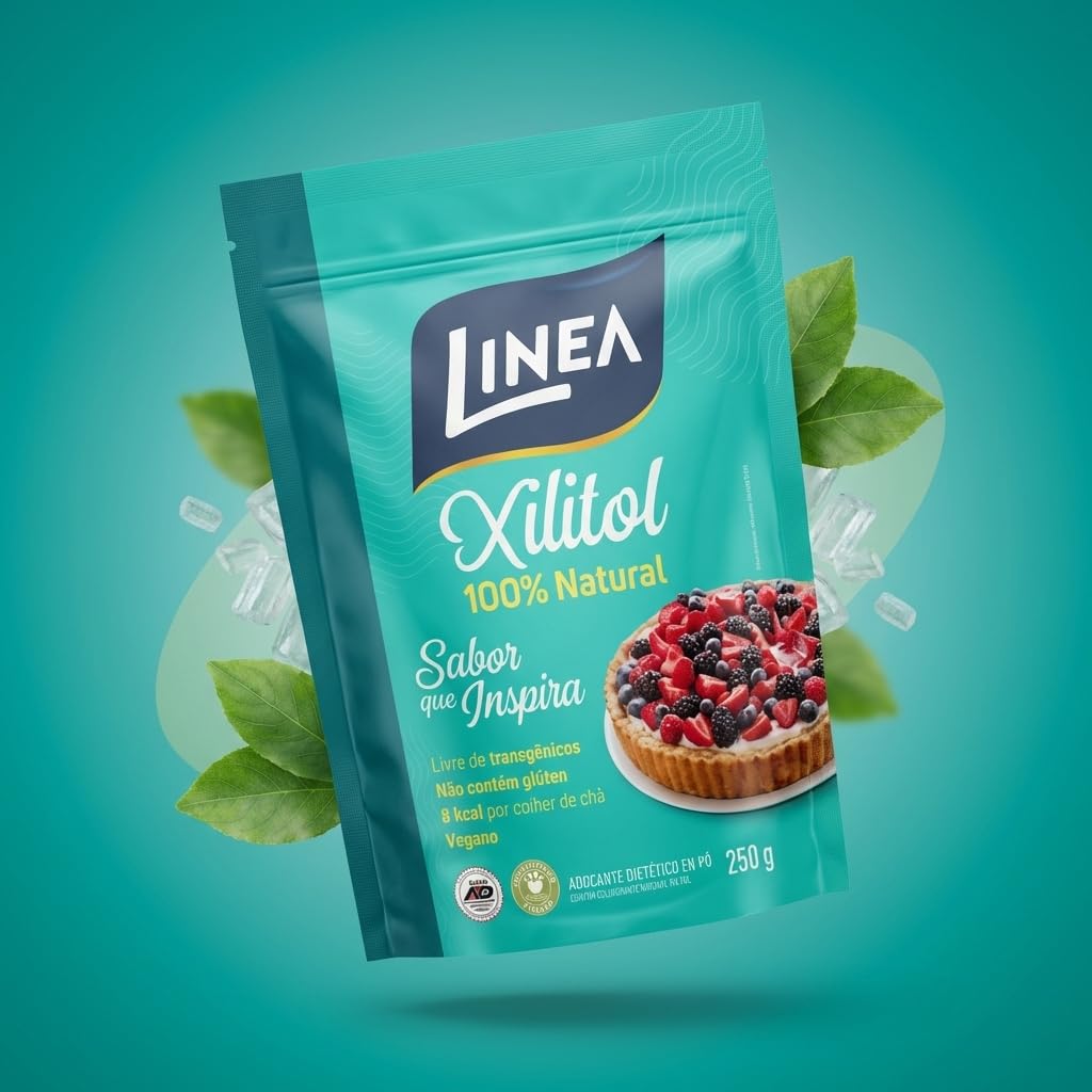 Linea Adoçante Culinário em Pó Linea Xilitol 100% Natural 250g